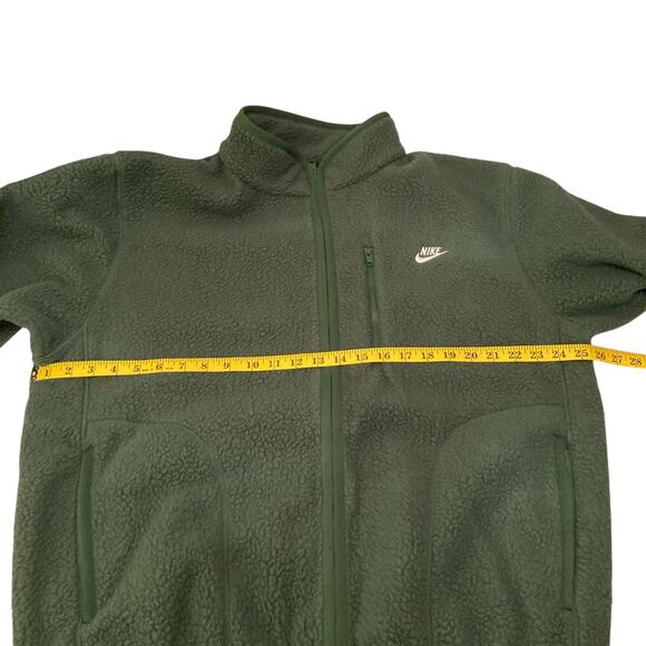 Nike Men's Sportswear Club Fleece Jacket in Fir Green Size Large NWT - Picture 7 of 9
